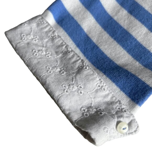 2000s Striped Half Sleeve Polo Shirt ASO Taylor McKessie High School Musical 2 - Picture 6 of 9